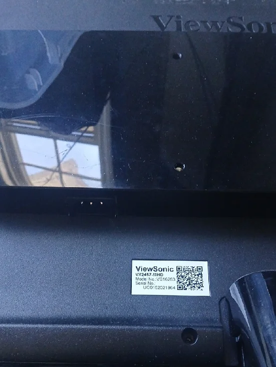 ViewSonic Black Computer Monitor - Picture 4 of 5